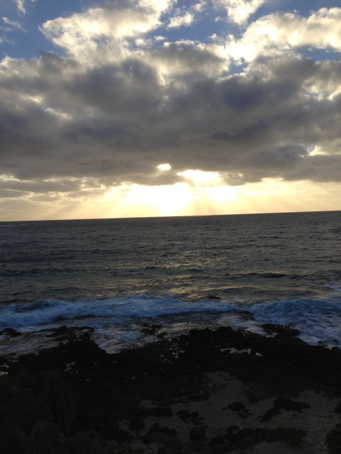 mystical, sun, light, Hawaii, spiritual