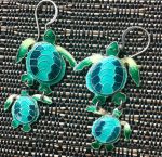 earrings, turtles, Honu