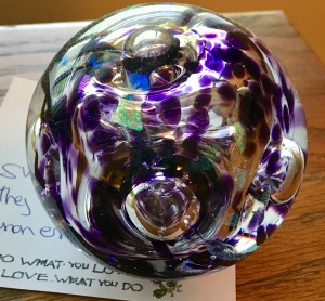 weighty thoughts, paperweight, blog