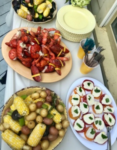 lobster, New England, summer supper