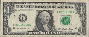 dollar bill, George Washington