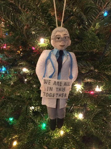 Dr. Fauci, Christmas, ornament