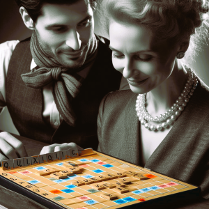 Scrabble Romance, Bing Copilot Design, words